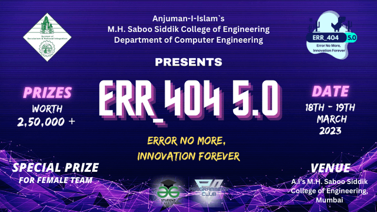 ERR_404 5.0 | Devfolio